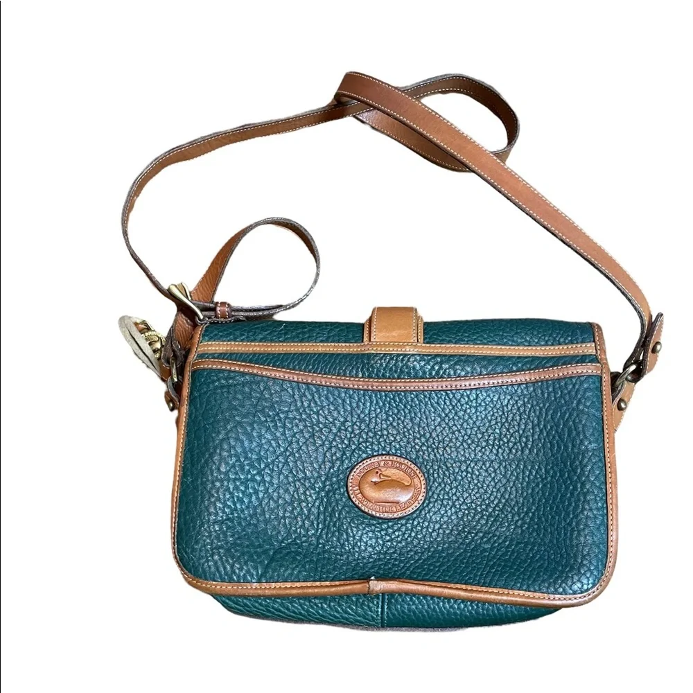 Dooney & Bourke | Vintage AWL Hunter Leather Crossbody Bag